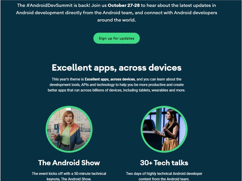 保定谷歌宣布 Android 开发者峰会将于 10 月 27 日举行