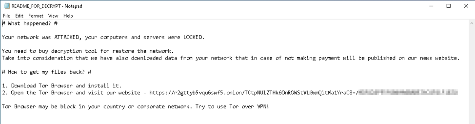 青浦Diavol ——Wizard Spider 组织新开发的勒索软件？